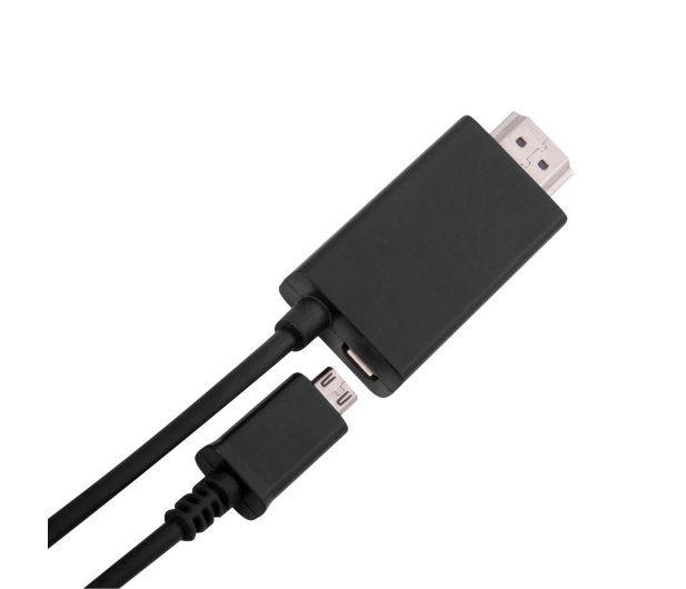 Arkas KABEL USB/microUSB - HDMI 3M ARKAS czarny # - 1457255 - zdjęcie 5